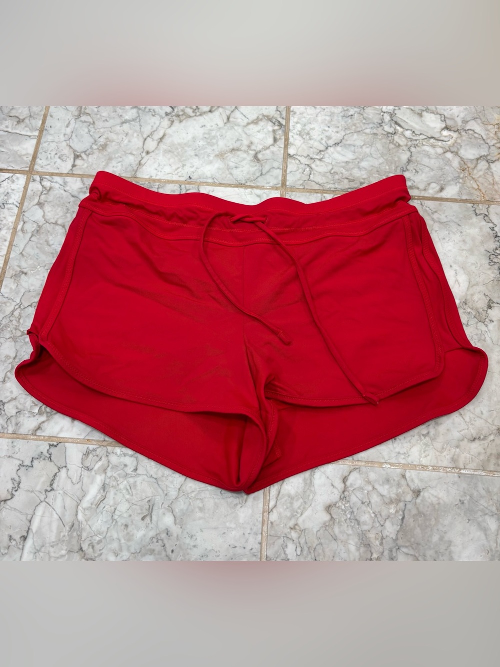 Athleta Surge Swim Shorts Red Size XS